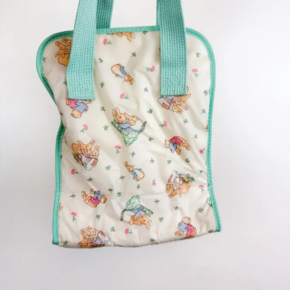 Vintage 90s Peter Rabbit Insulation Diaper Bottle Baby Bag